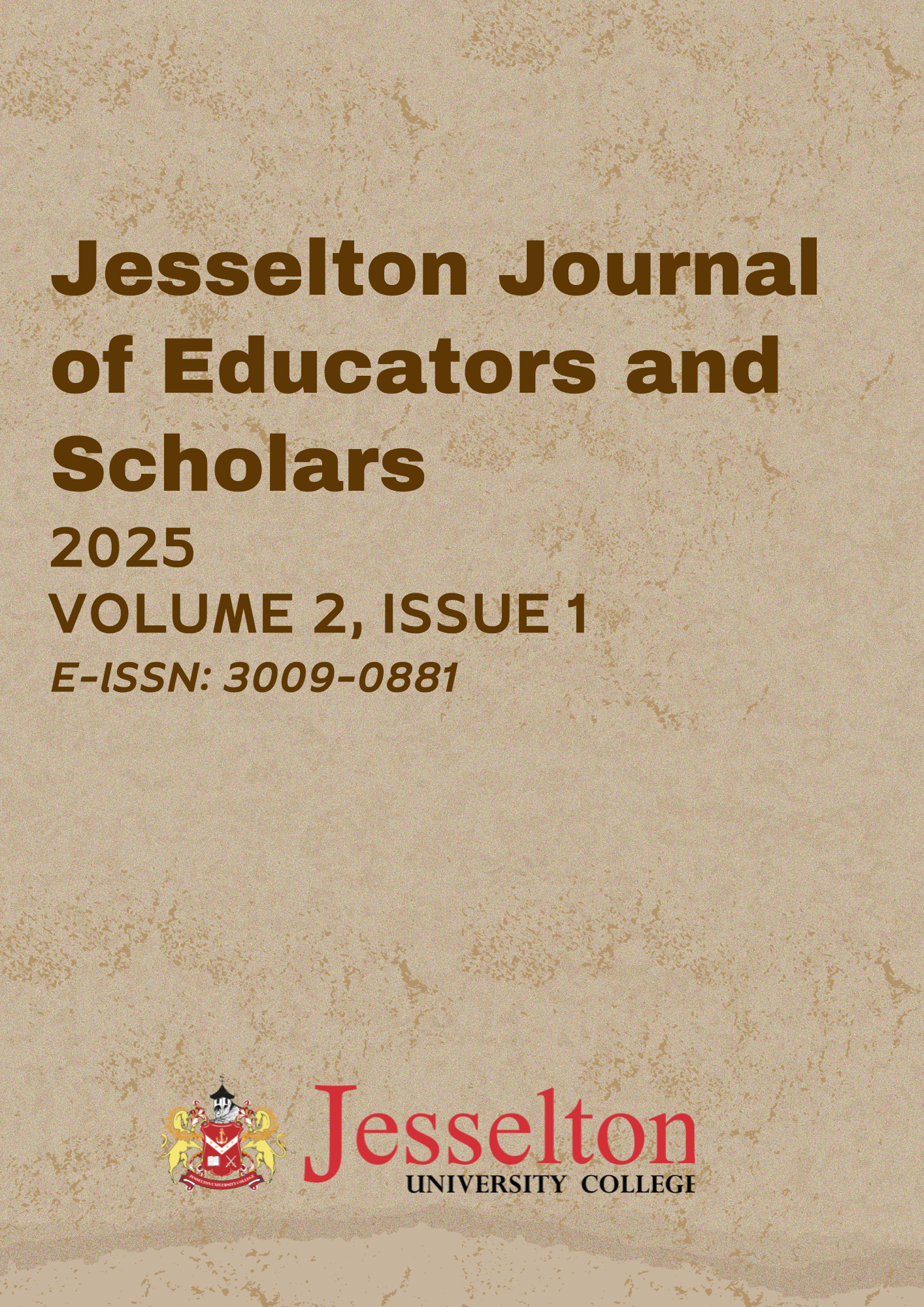 					View Vol. 2 No. 1 (2025): Volume 2, Issue 1, 2025
				